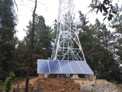 Our 1.5KW Solar Power Tele-communication Tower Project